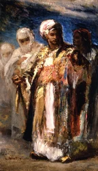 Mannen in Oosterse Kostuums, ca. 1845